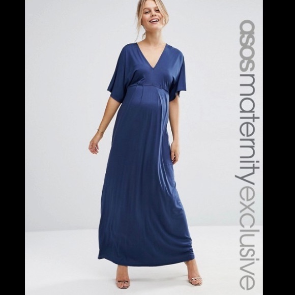 asos maternity maxi dress